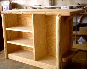 Rustic Bar, Custom Made Rustic Furniture